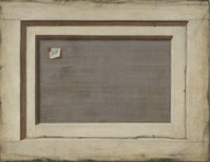 Cornelius Norbertus Gijsbrechts: Trompe l'oeil. The Reverse of a Framed Painting, 1670