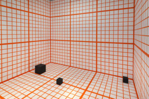 Channa Horwitz: Orange Grid, 2013 