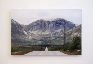 Jan Robert Leegt: Mountains and Drop Shadow (road), 2016