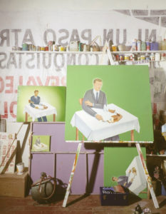 Francis Alÿs: The Liar, the Copy of the Liar (Studio view, Mexico City), 1994